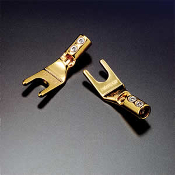 Furutech FP-201 (G) Spade Speaker Cable Connectors