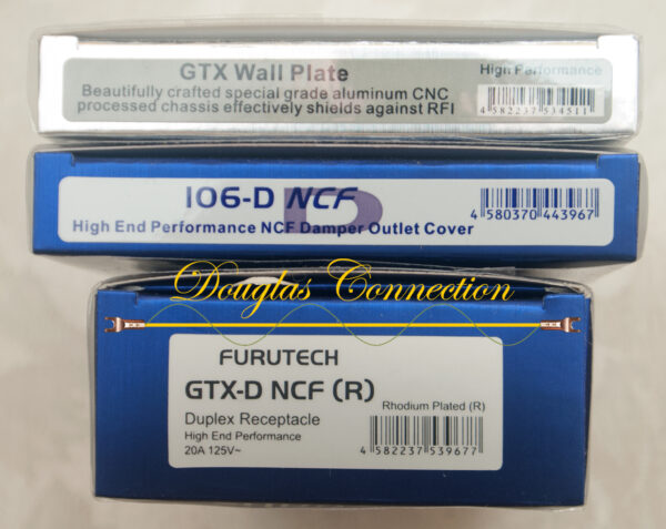 Furutech GTXD R NCF GTX Wall Plate and 106D NCF Special Package