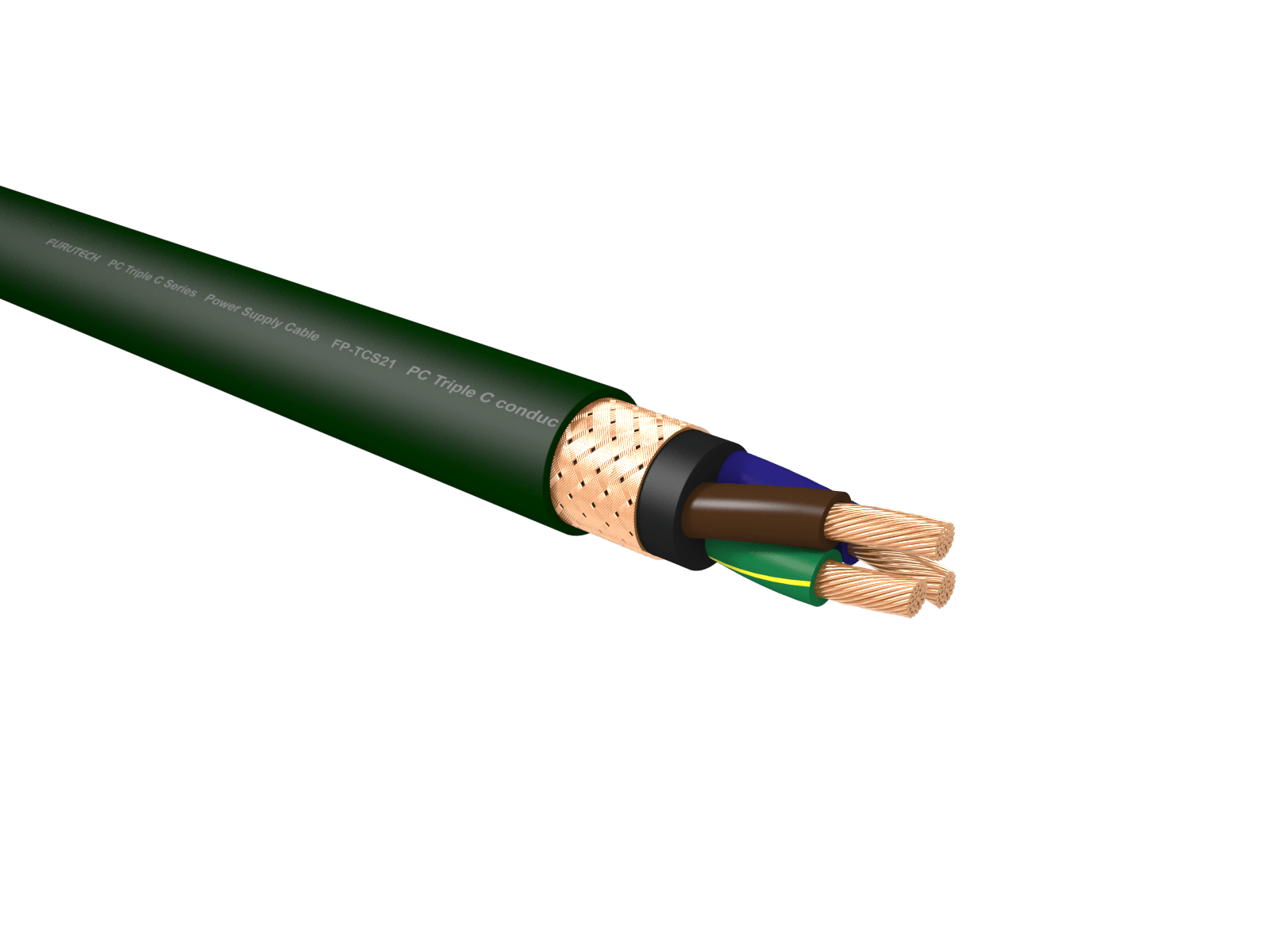 Furutech FP-TCS21 PC-Triple C 14 AWG Power Cable