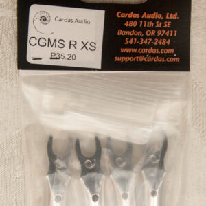 Cardas 6mm spade to banana adaptor
