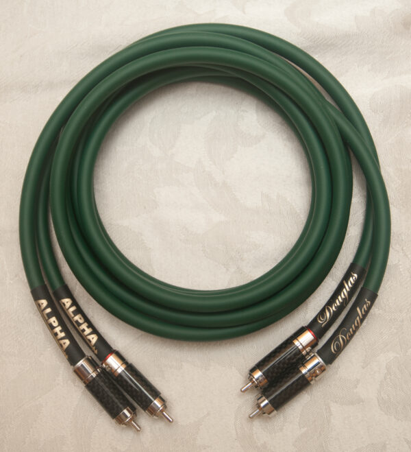 Douglas Connection Demo 6ft Alpha Analog Interconnect Cables