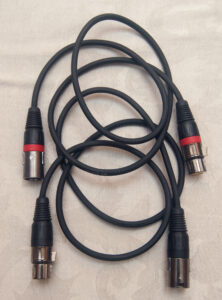 Carver Audio Professional 1 meter Balanced Interconnect Cable Pair