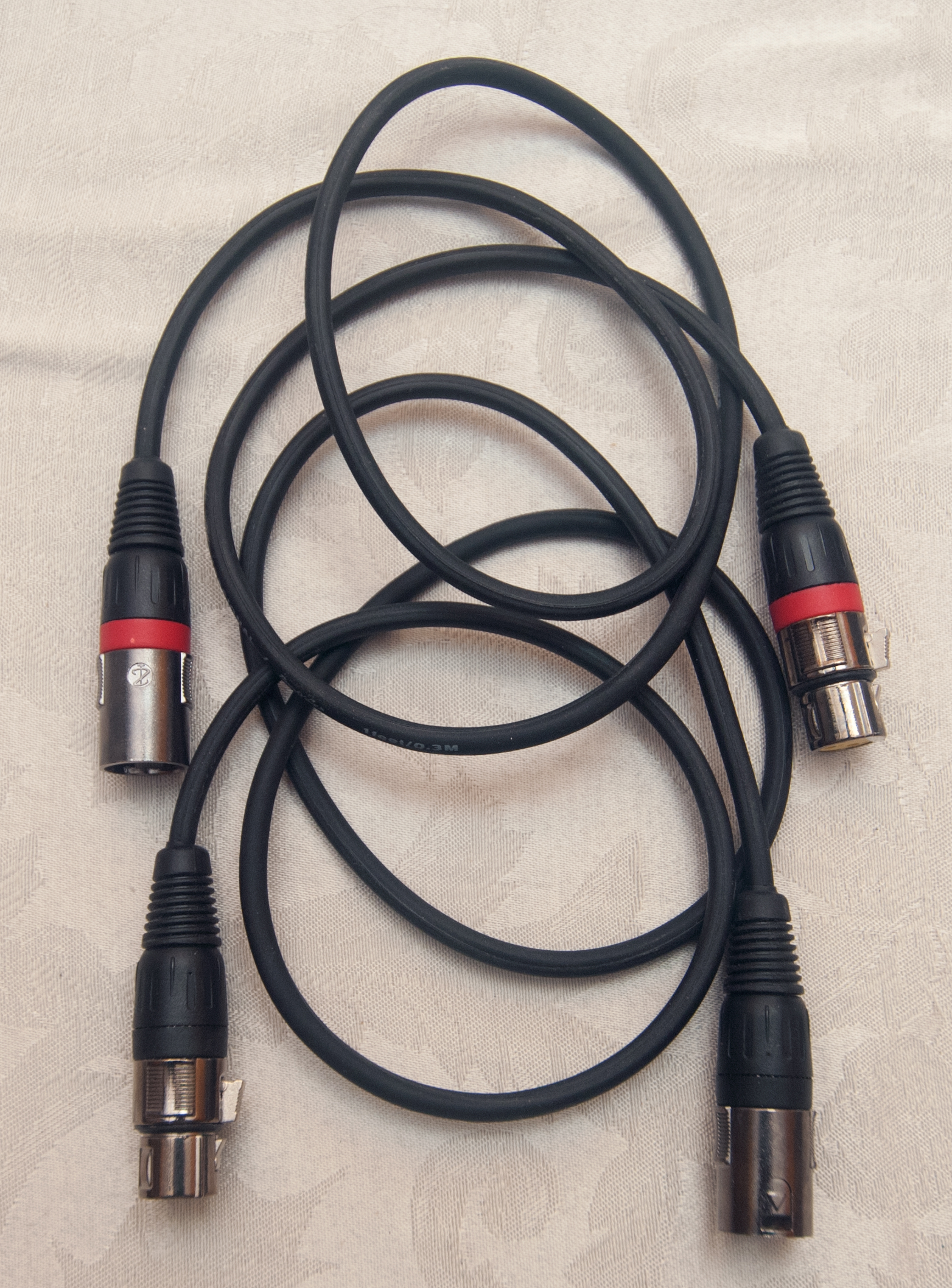 Carver Audio Professional 1 meter Balanced Interconnect Cable Pair