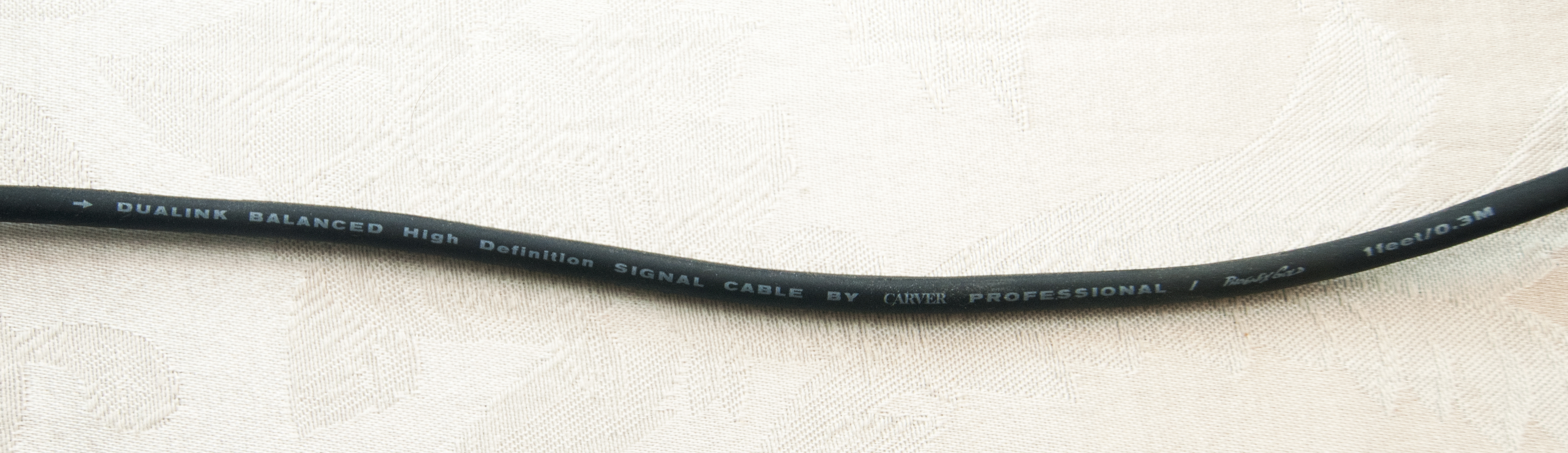 Carver Audio Professional 1 meter Balanced Interconnect Cable Pair