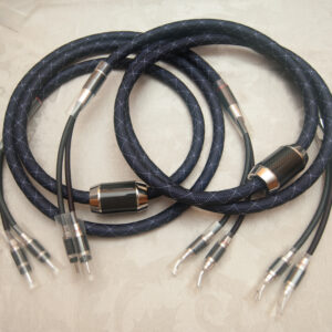 Furutech NanoFlux 2.5 Meter Speaker Cable Pair Bananas to Spades