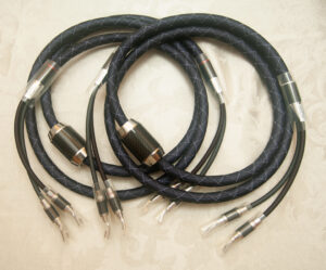 Furutech NanoFlux 2.5 Meter Speaker Cable Pair Spades Both Ends