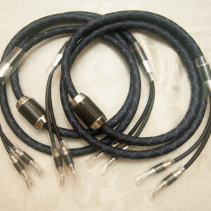 Furutech NanoFlux 2.5 Meter Speaker Cable Pair Spades Both Ends