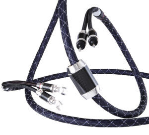 Furutech NanoFlux 2.5 Meter Speaker Cable Pair Bananas to Spades