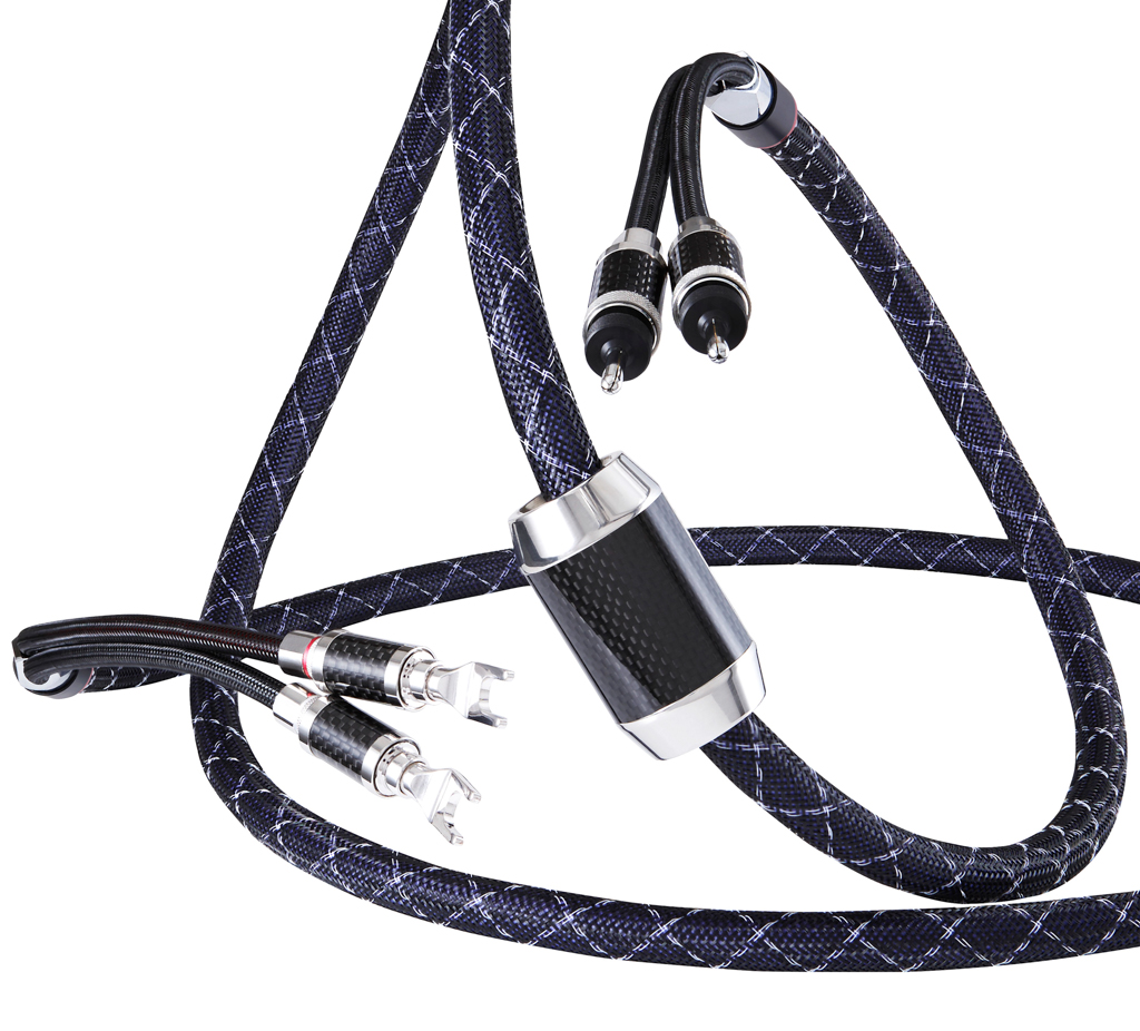 Furutech NanoFlux 2.5 Meter Speaker Cable Pair Bananas to Spades