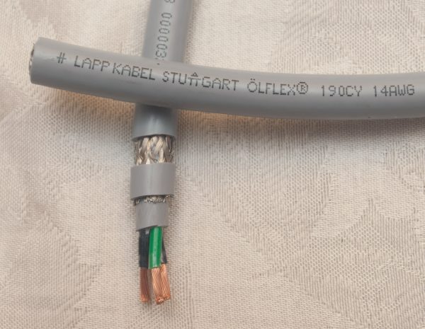 Lapp ÖLFLEX 190 CY Shielded 14 AWG 3 Conductor Power Cable