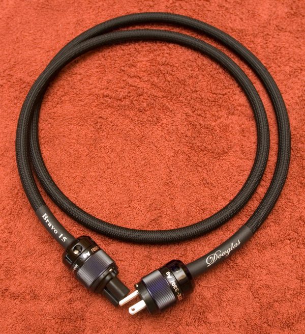 Bravo 15 Silver plated OFC Power Cable by Douglas Connection