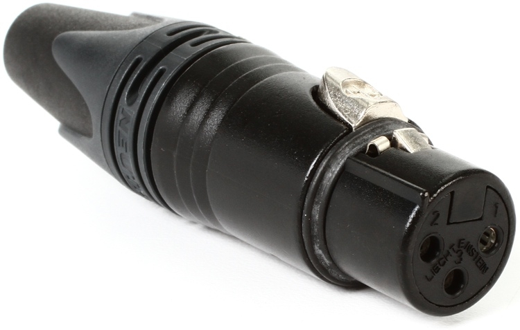 Neutrik NC3FXX-BAG 3 Pole Female XLR Cable Connector