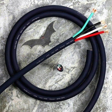 Custom Vampire Wire SC 1108 13AWG Bi-wire Speaker Cables