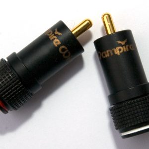 Vampire Wire C9X/CB Male RCA Connector Pair