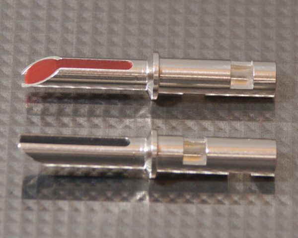 Furez TSTW38Ag Silver Plated Copper Banana Plug Connectors Pair
